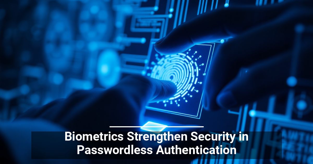 Biometrics Strengthen Security in Passwordless Authentication